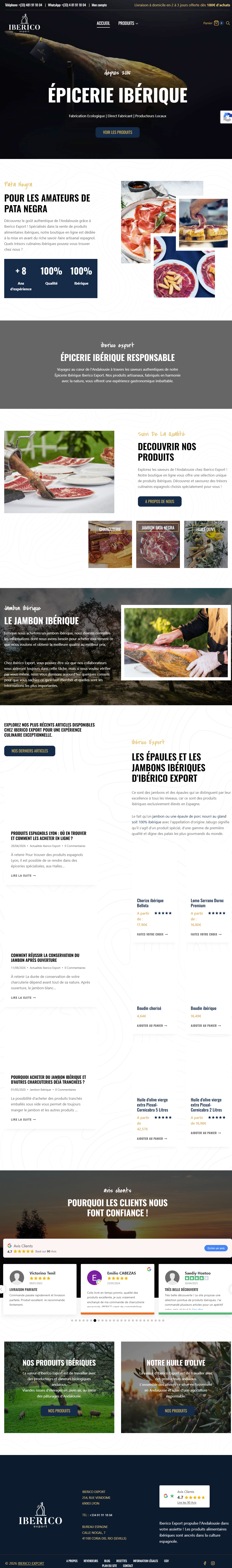 Iberico Export — WordPress