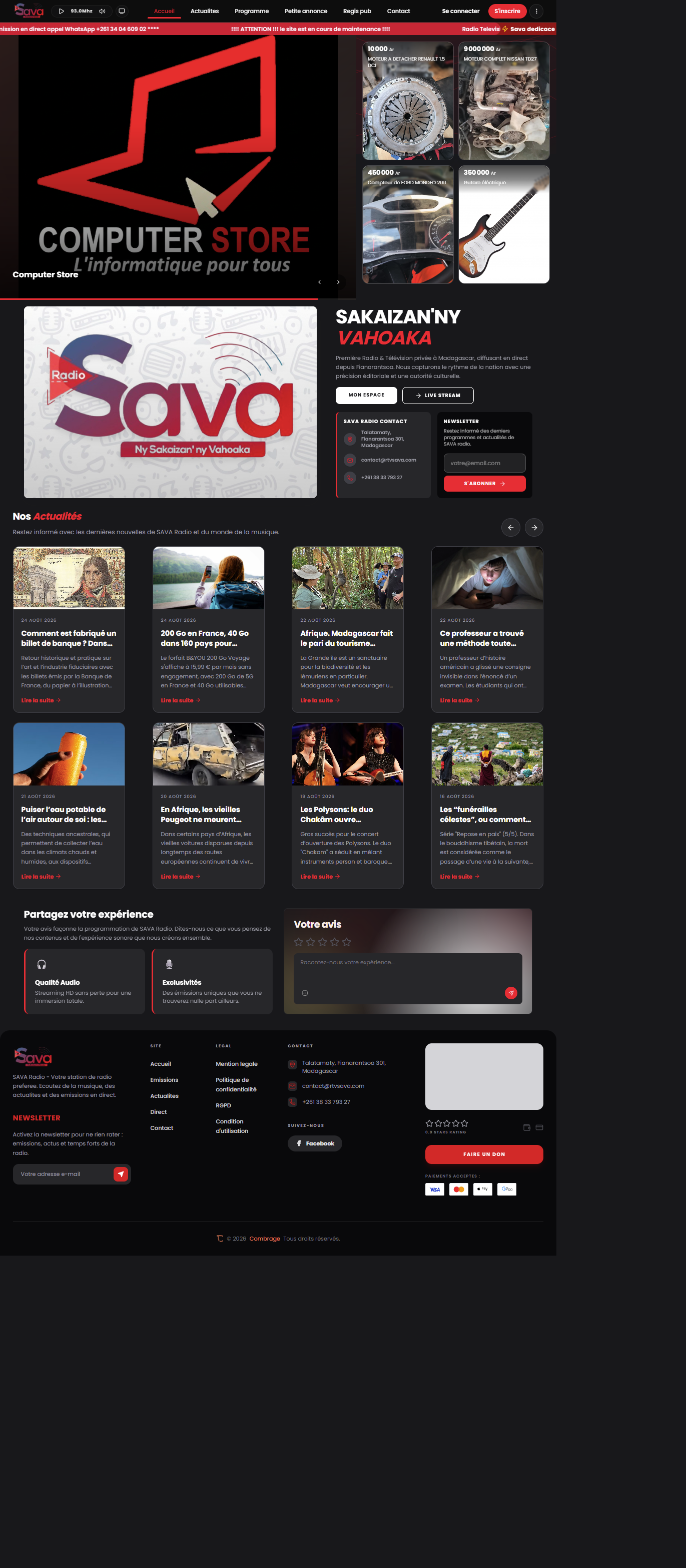SAVA — Microservices NestJS